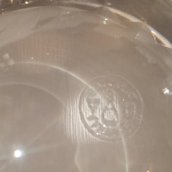 Small ice bucket Baccarat model Piccadilly
