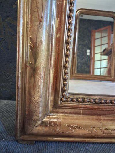 Louis Philippe pediment mirror 135x 89