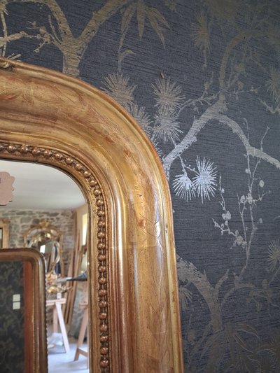 Louis Philippe pediment mirror 135x 89