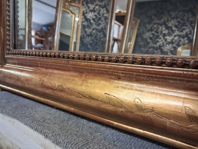 Louis Philippe pediment mirror 135x 89