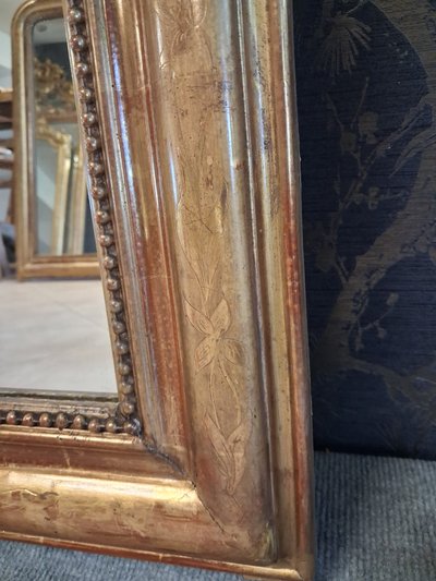Louis Philippe pediment mirror 135x 89
