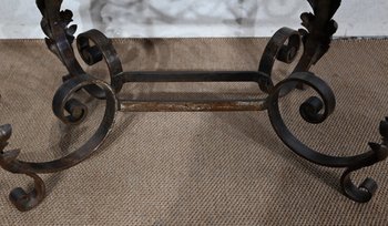 Table Basse en Fer Forgé – 1930