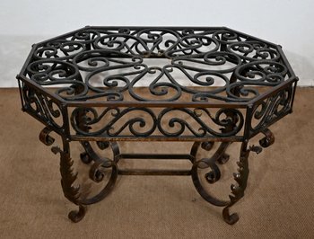 Table Basse en Fer Forgé – 1930