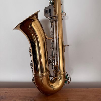 Saxophone de marque Cuesnon Paris boite d'origine XXe