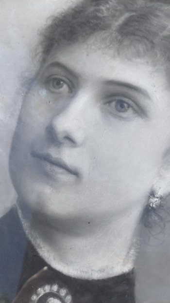 Portrait de femme XIXème /pastel
