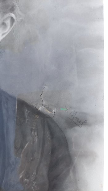 Portrait de femme XIXème /pastel