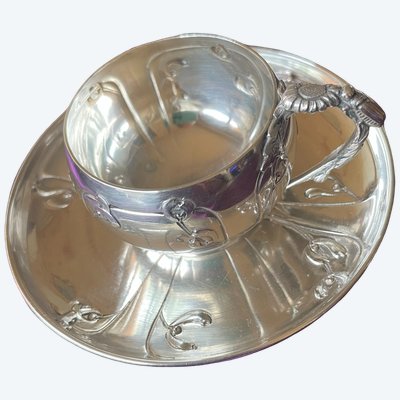 Tasse à café art nouveau.