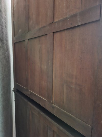 Henri II-style hunting lodge sideboard in carved oak, late 19th century