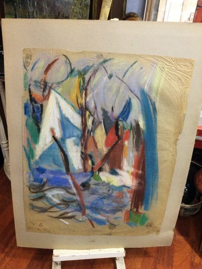 «Les voiles» n. 3 André JORDAN 