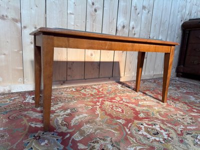 Panca per pianoforte – Periodo Art Déco – Legno colorato e Skai