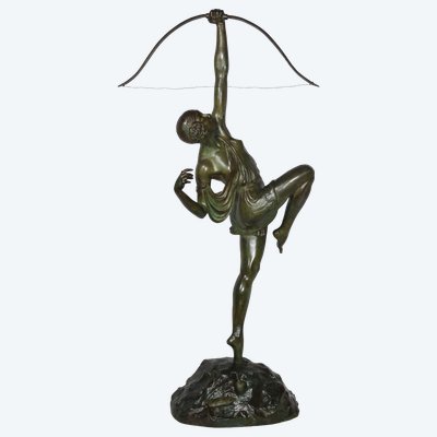 Diane chasseresse Le Faguays époque Art Déco 