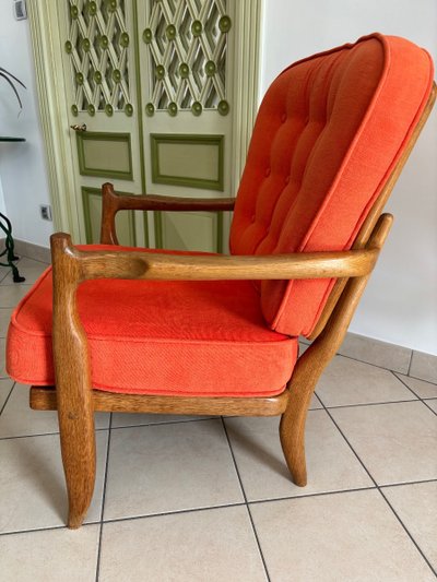 Guillerme e Chambron Poltrona <Jos> Circa 1970 Edizione Votre Maison 