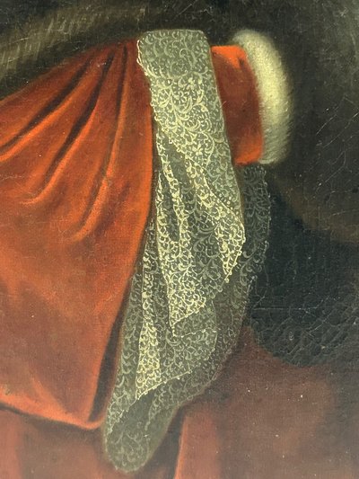 Portrait of a Woman in a Sleeve, oil on canvas, late 18th century – 18th-century portraits