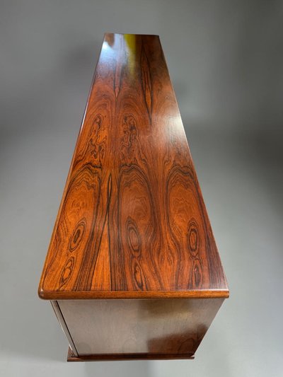 Skandinavische Anrichte aus Rio-Palisander, um 1960, 230 cm