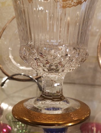 Magnificent Thistle Saint Louis brooch with original label and box
