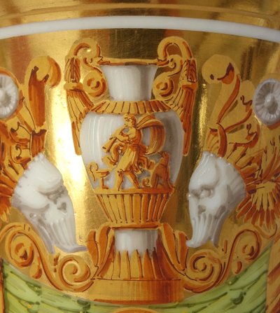 Paire de cache-pots d'époque Restauration attribuée à Schoelcher - vers 1820