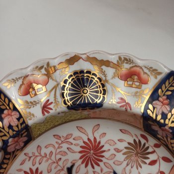 Assiette creuse porcelaine anglaise