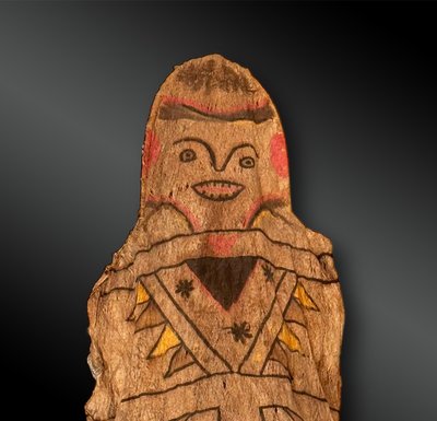 Maschera raffigurante Pakapikoke, la divinità millepiedi - Indiani Kobeo, Rio Vaupes (Uaupe)