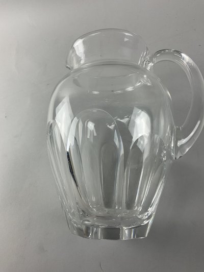 Crystal pitcher or jug