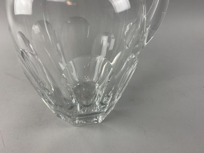 Crystal pitcher or jug