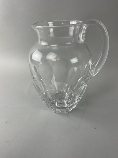 Crystal pitcher or jug