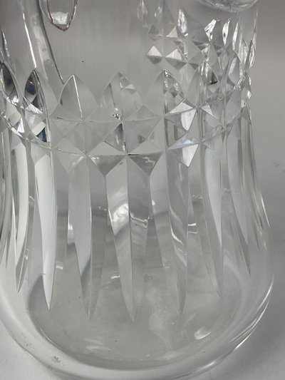 Wasserkrug oder -kanne im Baccarat-Piccadilly-Muster