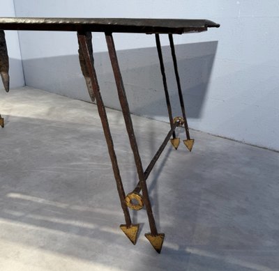 Sculpturale Table à manger de Jean-Jacques ARGUEYROLLES France 1990 