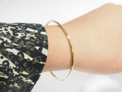 Flexibles Armband aus 18-karätigem Gelbgold