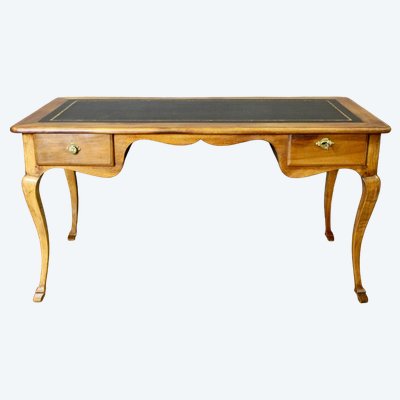 Bureau de Style Louis XV en Noyer XIXe