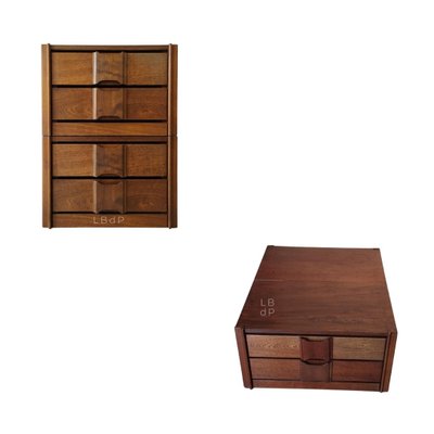 Ensemble de deux chevets, paire de tables de nuit,meuble modulable en table basse, enfilade, commode