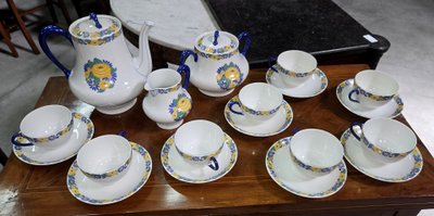 Servizio da caffè in porcellana di Limoges di B&C – modello “La Maîtrise”.