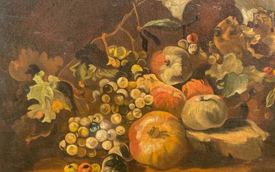 Nature morte aux fruits, début XVIIIᵉ siècle 