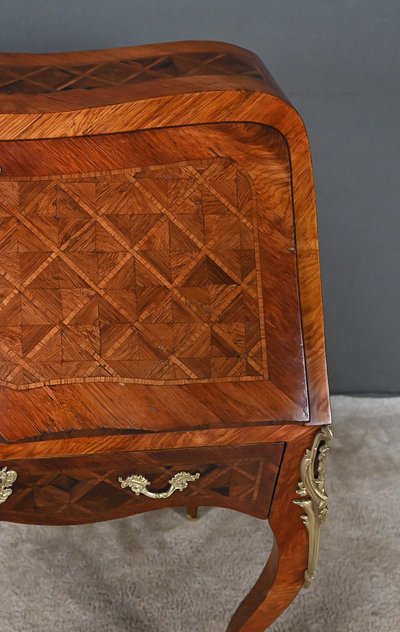 Petit Bureau de Dame en Marqueterie - 1ère partie XXe