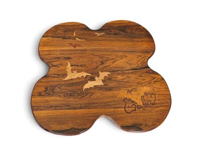 Emile Gallé Sellette Art Nouveau "Chauves-souris"
