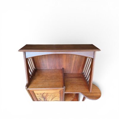 Louis Majorelle Cabinet de Collectionneur Art Nouveau "Aux Blés"