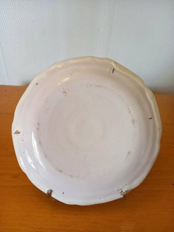 Earthenware plate : Niderviller.