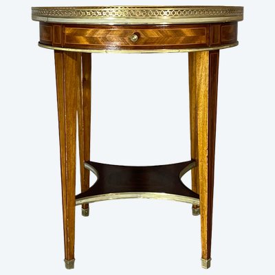 Table Bouillotte De Style Louis XVI