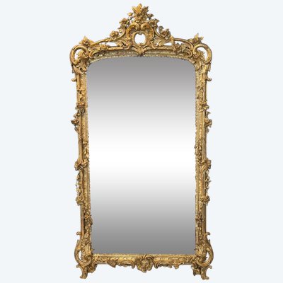 Miroir Louis XV/ 19éme Ref639/112x210