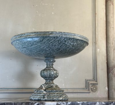Footed cup, marble Campan marble bowl circa 1880
