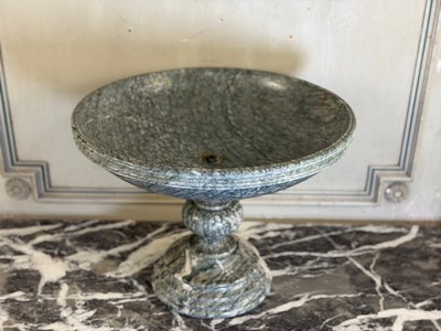 Footed cup, marble Campan marble bowl circa 1880