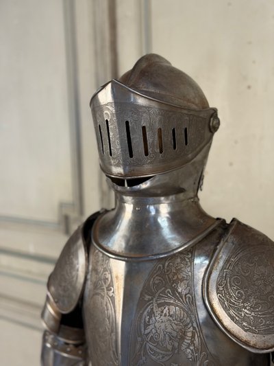 Rüstung im spanischen Stil, um 1880