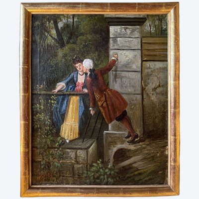 Le Baiser, Scène Galante XIXème