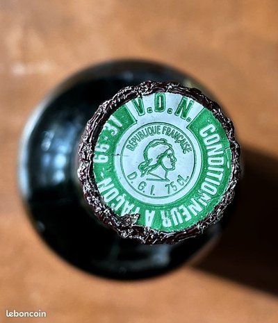 Maury 1932, Aperitifwein in sehr gutem Zustand, für Sammler oder Liebhaber.