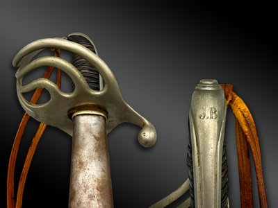 Infantry officer's sword, model 1882 - France - Third Republic