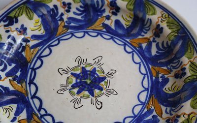 Piatto in terracotta, XVIII secolo