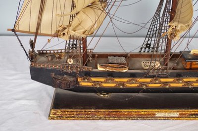Maquette de frégate espagnole du XVIIIe siècle – vers 1970