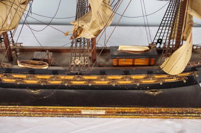 Maquette de frégate espagnole du XVIIIe siècle – vers 1970