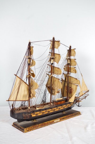 Maquette de frégate espagnole du XVIIIe siècle – vers 1970
