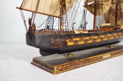 Maquette de frégate espagnole du XVIIIe siècle – vers 1970
