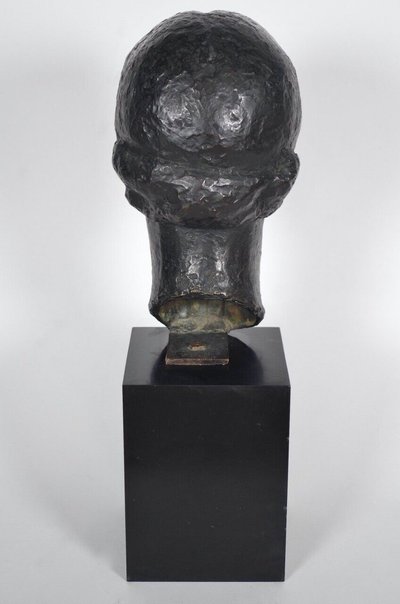 Marcel Gimond (1894-1961) Buste de femme en bronze Meroni, vers 1940
